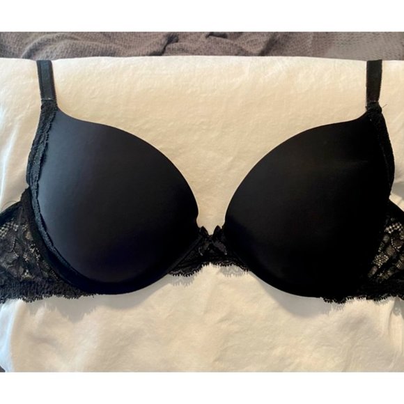 Victoria’s Secret Dream Angels Lace push-up with padding bra 32DD - Picture 1 of 5